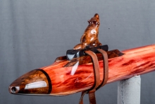 Easter Red Cedar Burl Native American Flute, Minor, Low C-4, #N4H
